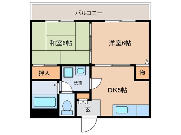 エストレーネの物件間取画像